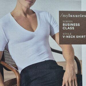 mey myfunctional The undershirt V-Neck Series Dry Cotton Functional White